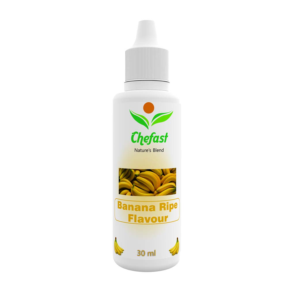 Chefast Bannana Ripe Flavour Baking Essence For Cake, Ice-Cream, Chocolates, Milkshakes- 30ML ( Use 2-3 Drops Essence For 250 Grm Cake) (B08LSFL6YJ) Amazon Price History, Amazon Price Tracker
