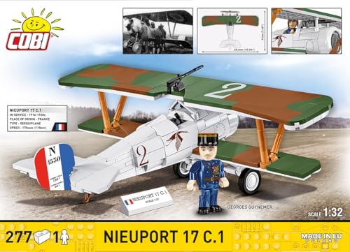 NIEUPORT 17 C.1 110 H.P, 190 mm x 255 mm x 95 mm, Grün - Image 2