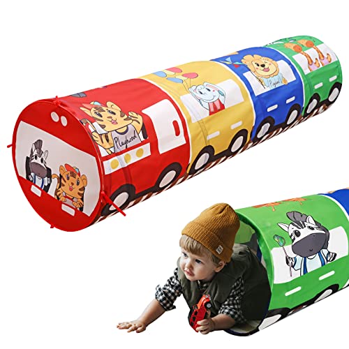 Tunnel für Kinder, Cartoon-Zug Spieltunnel...