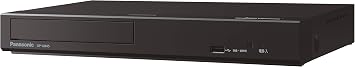 Panasonic DP-UB45-K Blu-ray Player, HDR10+, DolbyVision Compatible, Ultra HD Blu-ray Playback, Black