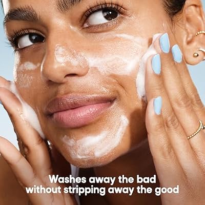 Almay Foam Away Makeup Remover, Gentle Face Cleanser, Hypoallergenic Face Wash, Cruelty-Free Skincare, Vegan, 100, 2.87 fl oz