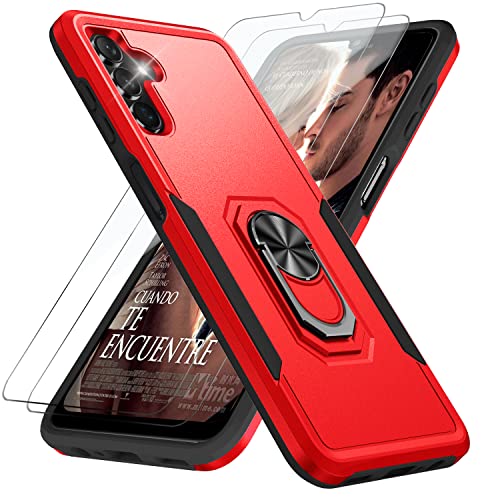 Coque antichoc Samsung A13 5G rouge protection intégrale pour le quotidien