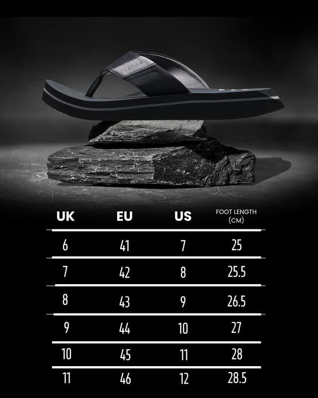 Image of ELEVAR Neo Stryde Men's Flip-Flops with QuadraFoam Cushioning Super Soft & Comfortable EVA Slippers for Men Stylish Indoor & Outdoor Slippers with Arch Support & Lycra Lining for All-Day Comfort