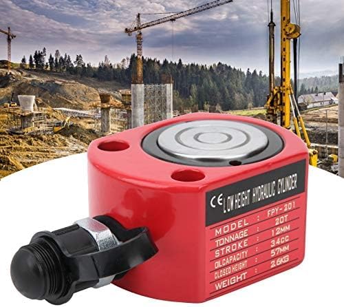 Hydraulikzylinder, 20t Separates Hohlloch Kolben Elektrowerkzeug, Fpy-201 Industriewerkzeug, Mit Zg3 / 8-Zoll Gewindeanschluss und Staubkappe für Elektrizität, Chemische Industrie, Maschinen