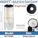 KEEFITT Waterproof Arm Cast Cover for Shower Adult, KT1201 Full Arm Cast Shower Bandage Protector Watertight Protection to Broken Arm, Hand, Wrist and Finger