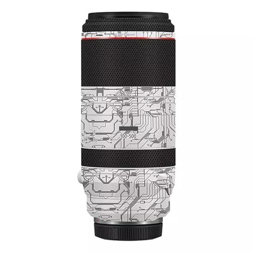 �J���������Y�X�e�b�J�[�R�[�g���b�v100 500�ی색�b�v�t�B�����v���e�N�^�[�f�J�[���X�L�� �ɓK������ Canon RF 100-500mm F4.5-7.1 L��USM(�T�[�L�b�g�z���C�g)