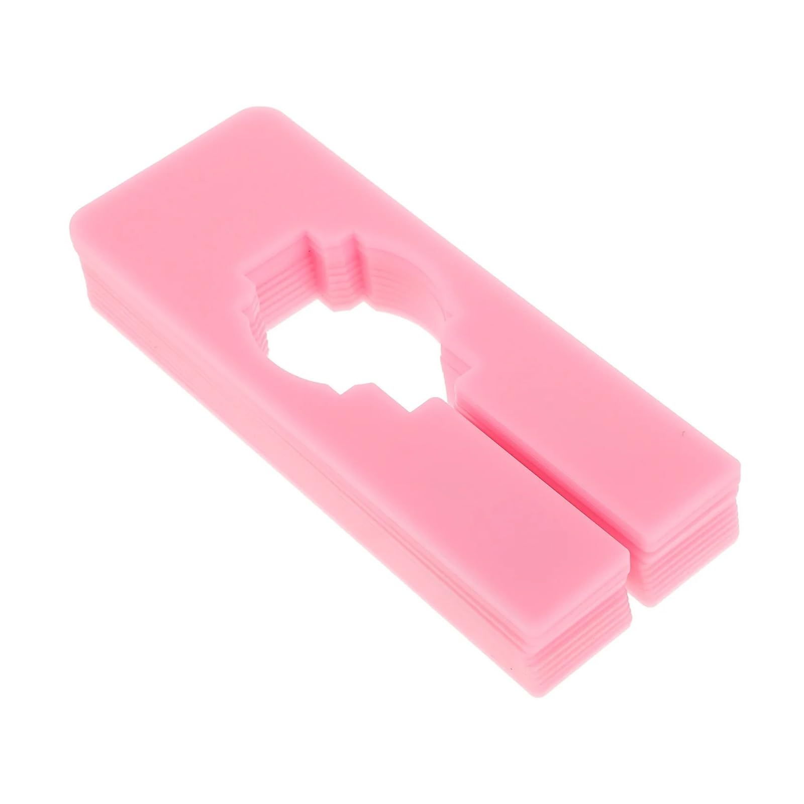 Zeahkri Hanger Dividers 40pcs Rectangular Clothing Hanger Divider Wardrobe Closet Organizer Plastic Size Marker Tags for Shirts Dresses Pants for Sorting Clothes