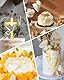 MOPZIJA 4PCS Kuchen Deko Kreuz Cake Topper Taufe Gold Acryl Torte Deko, Schillernder Spiegeleffekt für Hochzeit, Geburtstag, Weihnachten, Party & mehr, Kreuz und Blätter,tortendeko kommunion