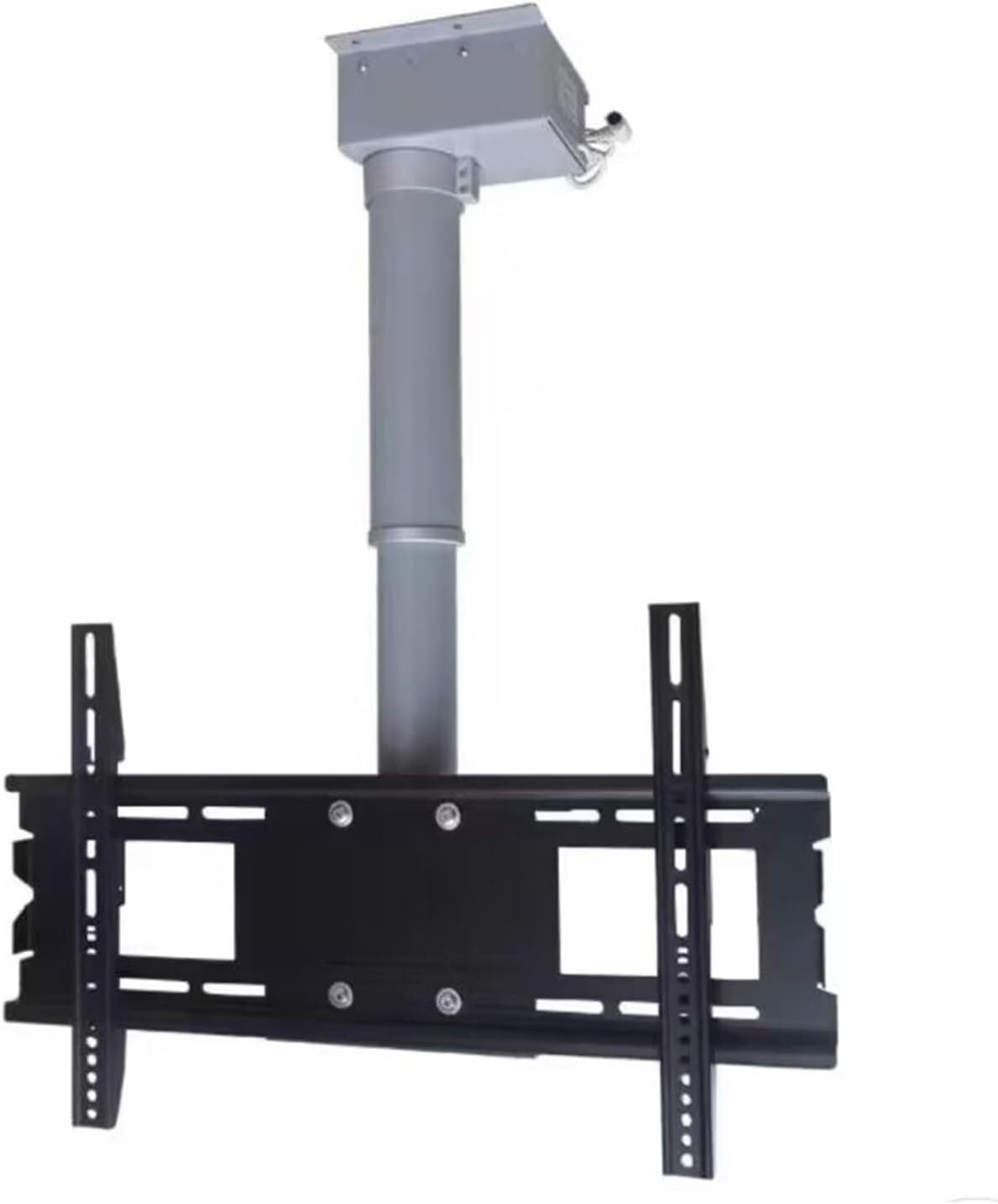 7UIYgtyO LNNW Motorized TV Mount, Adjustable Ceiling TV Mount Bracket, TV Lift Mechanism With Remote, 2 Installation Methods TV Wall Bracket(150cm)