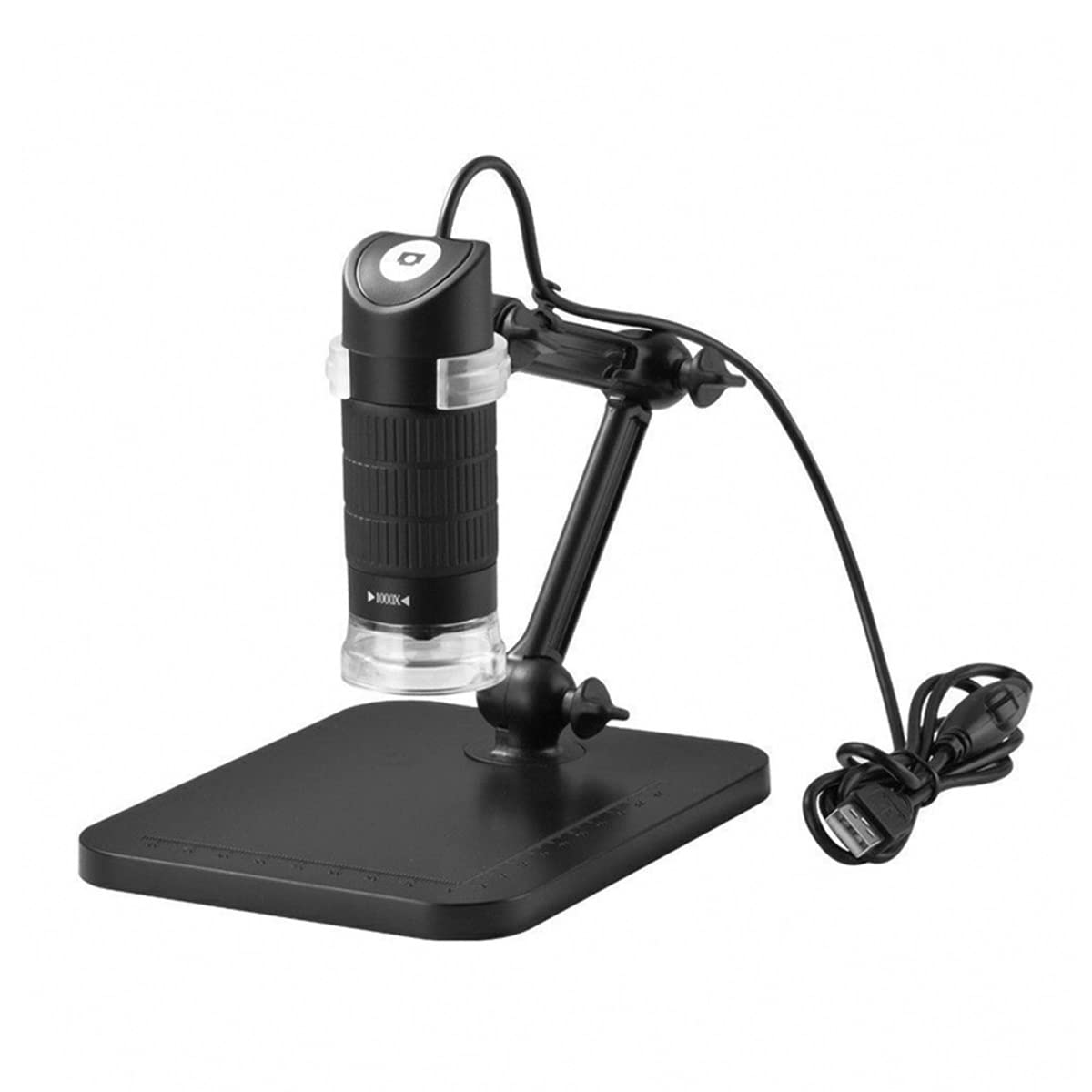 Accesorios para microscopios Digitales de Mano 100 0X 800x 500x 8 Microscopio endoscopio Zoom Cámara, Lupa Soporte Instrumentos ópticos Accesorios para microscopios (Magnification : 1000X)