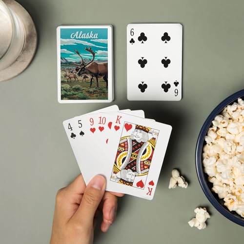 Baraja de Poker Lantern Press Alaska, 52 cartas miniatura 2