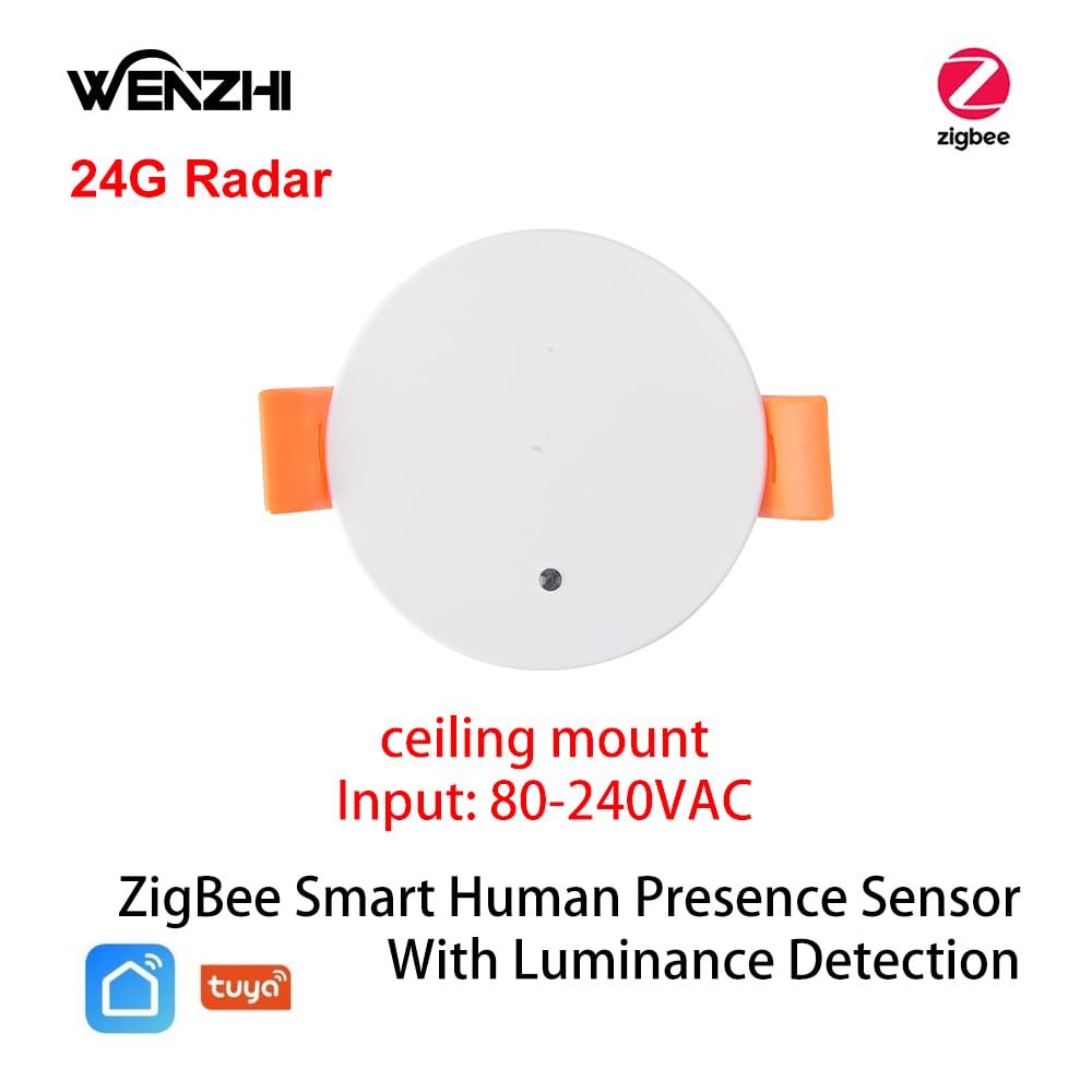 Detector inteligente de presencia humana, sensor de detección de ondas milimétricas Zigbee 24G