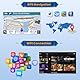 Inefala Android 15 Autoradio für VW Skoda Octavia 2 2007-2013 mit Wireless CarPlay Android Auto 2+64G 10,1 Zoll Bildschirm Unterstützung DSP 28UI FM RDS GPS Bluetooth WiFi SWC AHD Rückfahrkamera