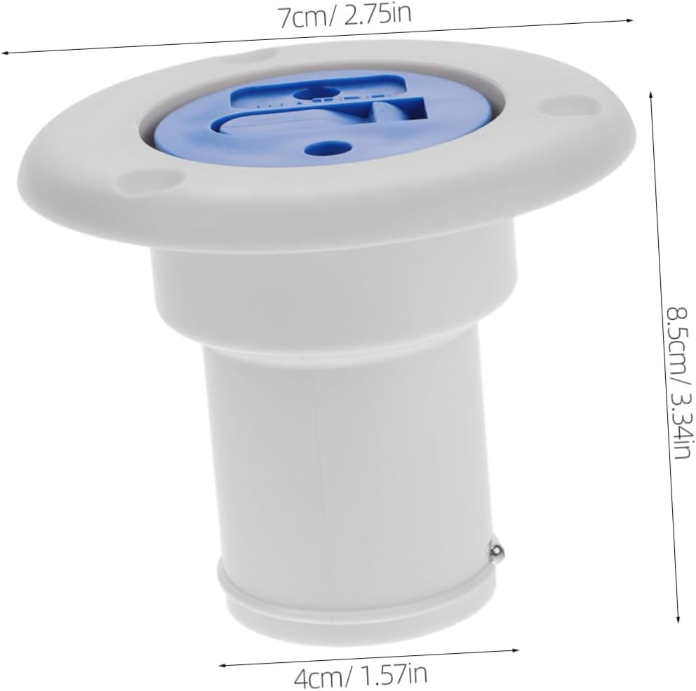 Alipis 3pcs Rv Water Inlet Filler Cap Easy Installation Water Fill Inlet Replacement for Rvs and Use Stylish Design for Enhanced Aesthetics and Functionality
