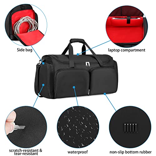 Gatycallaty Cable Bag Music Dj Band Equipment Cable Bag Music Dj Band Equipment High Capacity Gig Band Cable File Bag High Capacity Gig Band Cable File Bag (Red) #TOP3