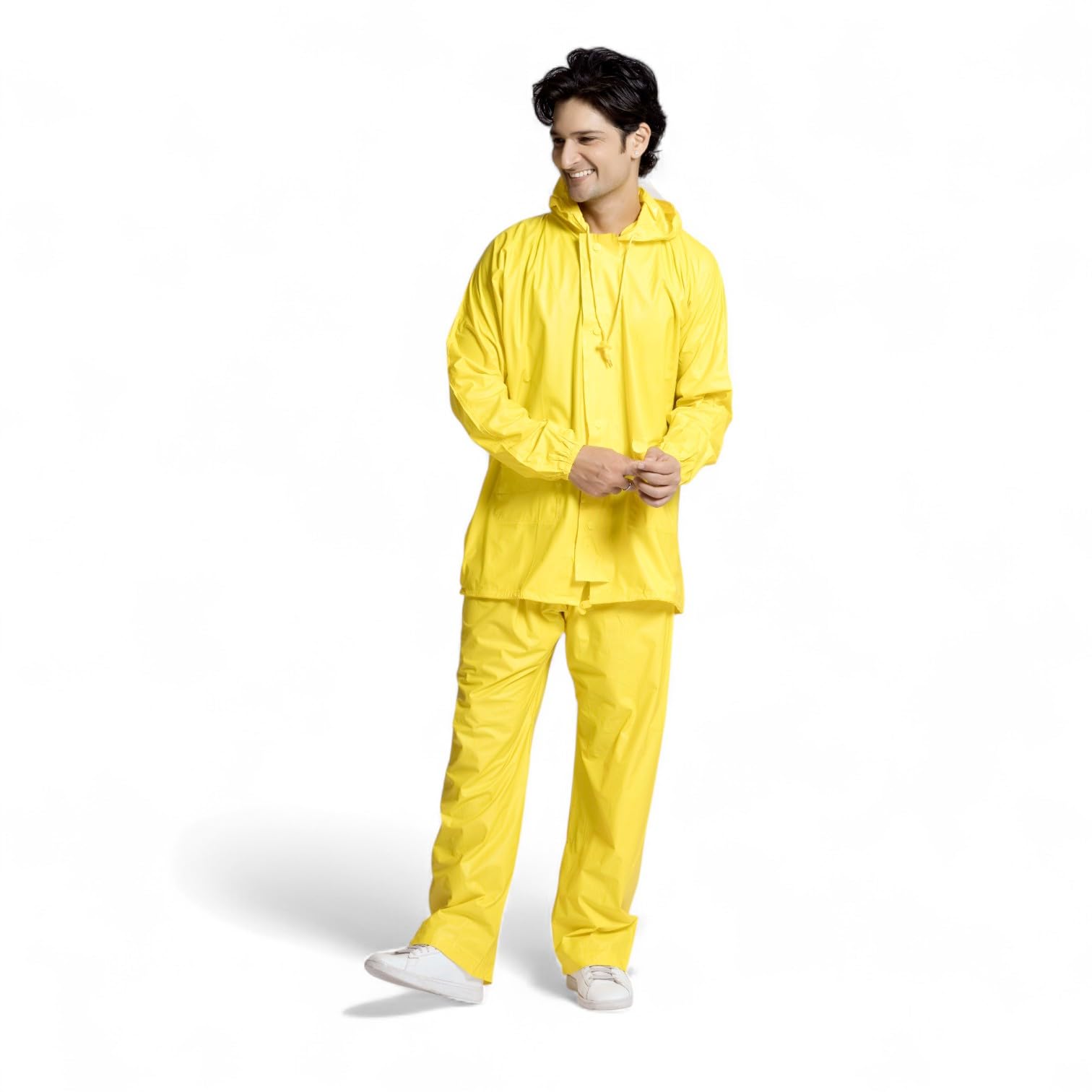 minister Rainwear Rainbow PVC Men's Rainsuit | Vibrant Waterproof Jacket & Pant Set for Bike, Daily Commute & Heavy Rain-picture-24
