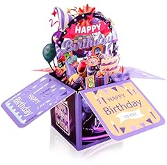 Birthday Cards-Deep Purple