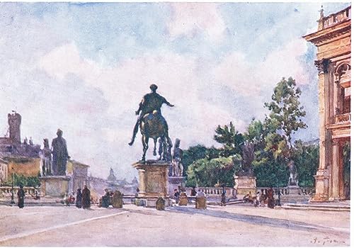 Tableau le Capitole d'Alberto Pisa - Impression d'art vintage 60x90cm pour chambre