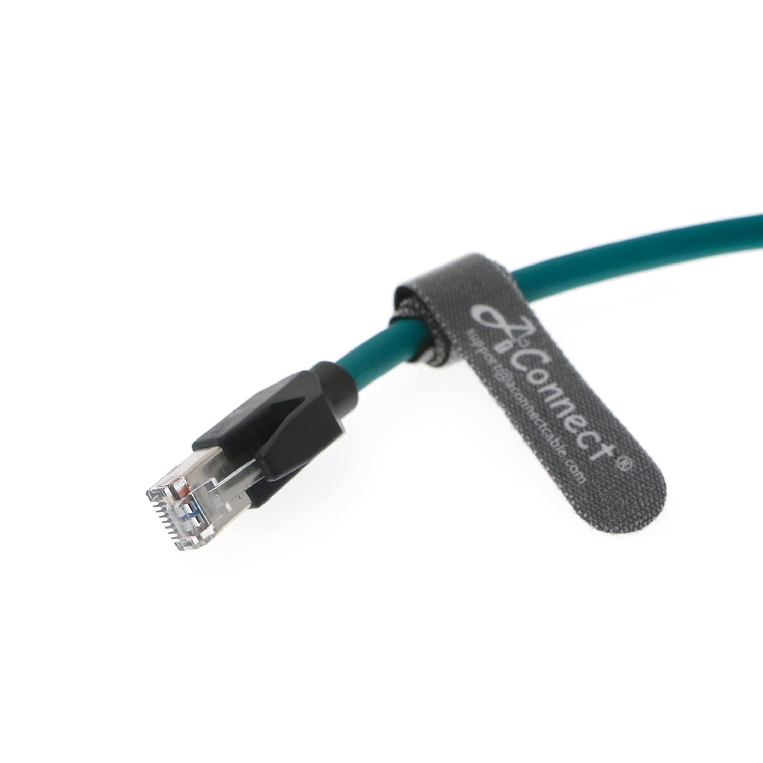 Gbrand AConnect M12 8 Pole X-Code Male to RJ45 Cat6a Ethernet Shielded Cable for Cognex Industrial Camera 33Ft/10M