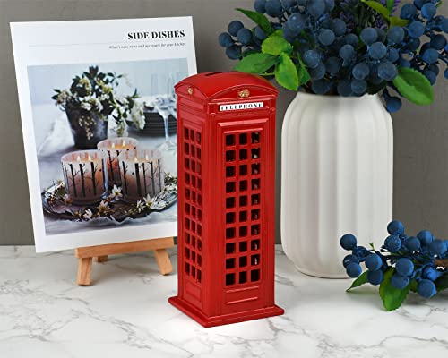 DS. DISTINCTIVE STYLE Retro Home Decor London Souvenirs 7 Inch British Telephone Booth Piggy Bank by DS. DISTINCTIVE STYLE - Image 6