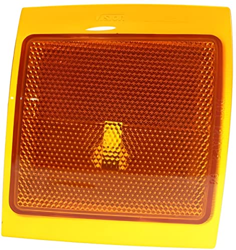 I-MATCH AUTO PARTS | Front Left Driver Side Lower Side Marker Parking Light Lens Bumper Reflector | For 1994-2000 Chevrolet (Fullsize C/K - Suburban -Tahoe) | 5977737 GM2550144