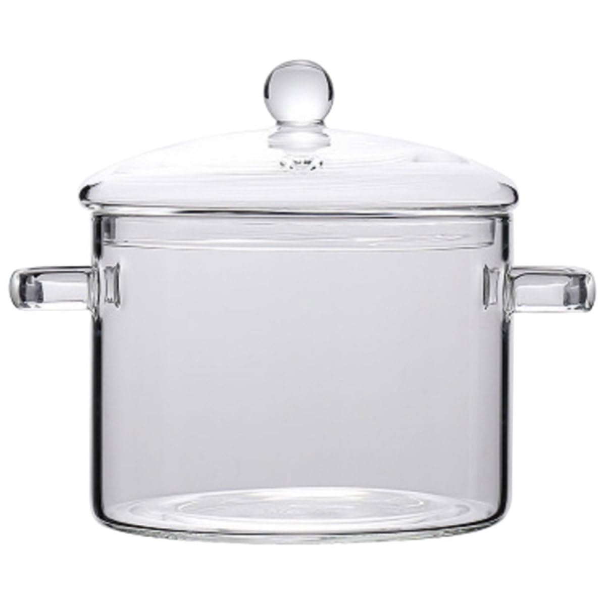 Casserole en verre pour cuisson saine de légumes BETOOKY 1500ml facile à laver