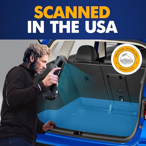 Premium Cargo Liner for Volkswagen Taos 2022-2026 All Wheel Drive Only - 100% Protection - Custom Fit Car Trunk Mat - Easy-to-Wash & All-Season Black Cargo Mat 3D Shaped Laser Measured Trunk Liners by EcoLiner USA - Used condition - Image 2