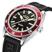 Imagen de Rotary Reloj Apex 10 de acero inoxidable con correa de silicona negra para hombre
