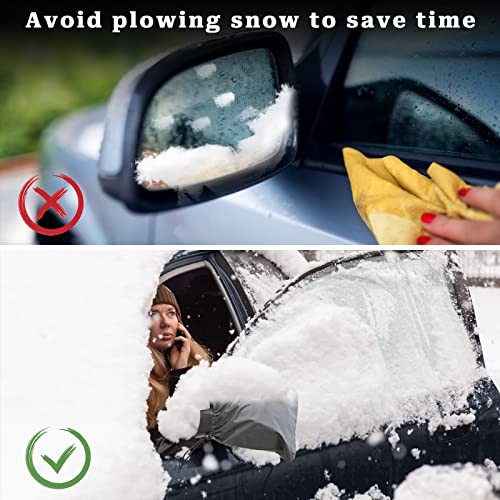 Car Side Mirror Snow Cover,Waterproof Auto Rearview Protection Snow Ice Side Mirror Covers Universal Size For Suv Sedan Truck Van(2 Pack) #TOP4