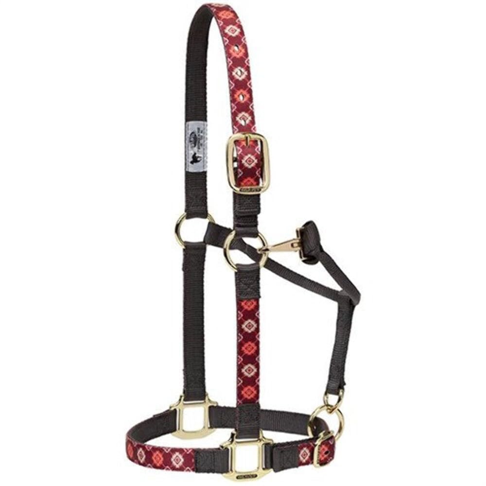 Weaver Leather Cavezza regolabile in nylon per cavalli, cactus, cavallo medio