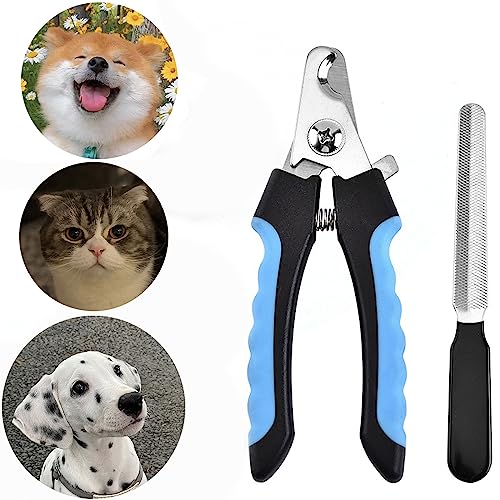 LauCentral Cortauñas Perro y Gato Premium - Cortauñas de Acero Inoxidable Protector de Seguridad y Bloqueo, Ideal para el Cuidado de Las Uñas de Tus Mascotas (Incluye Lima de uñas) - Imatge 9