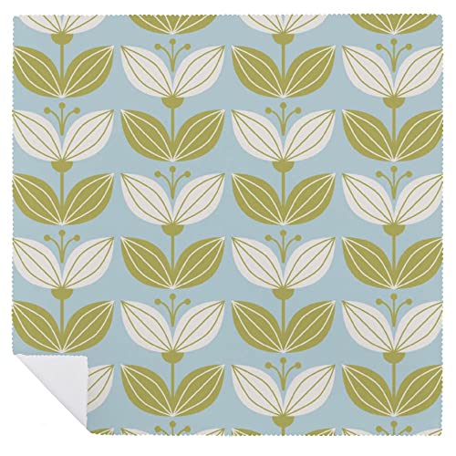 Floral Design Scandinavian Style Table Cloth Napkins Polyester Washable And Reusable Dinner Napkins Soft Comfortable Clothnapkin For Kitchen Lunch Hotel Wedding Parties Event Set Of 2 #TOP5