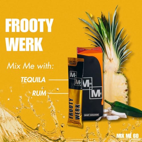 Mix Me Cocktail Mixer Variety Pack - Single Serve - Pairs w/ Tequila, Bourbon, Whiskey, Gin, Vodka, Rum, Champagne, Wine or Sparkling Water - Vegan - Gluten Free - Dairy Free - No Artificial Sweeteners 10.2 oz (12 Pack) - Thumbnail 3