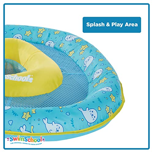 image for SwimSchool Lil’ Otter Baby Pool Float - 6-24 Months - Infant Swim Fl