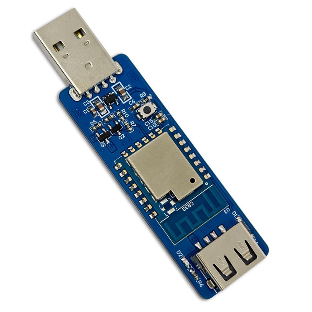 Tuya Smart USB-Schalter Fernbedienung Timer-Schalter, 2,4G WiFi für Fernbedienung, APP One-Click-Schalter, Plug and Play