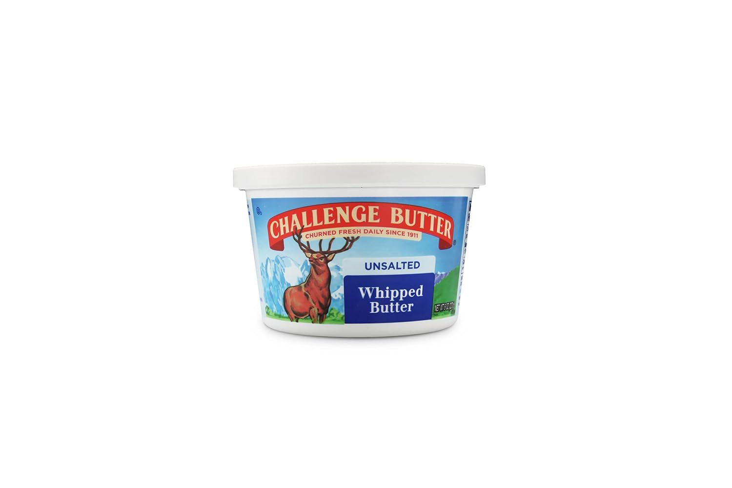 Challenge Dairy, Unsalted Whipped Butter, 8 oz