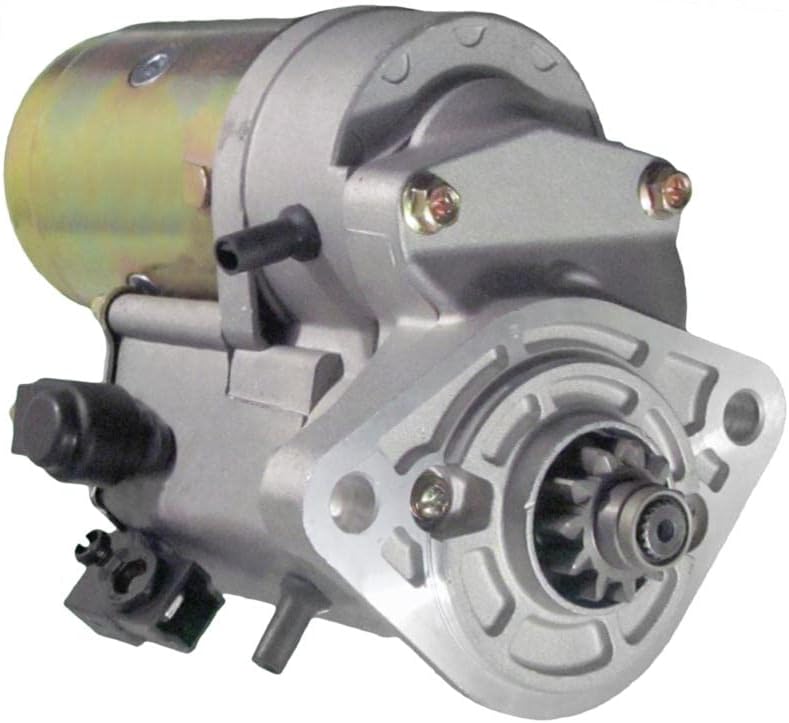 New Professional Grade Starter 12 Volt Compatible with Farmall 40B 45B 50B 2012-2016 Case SR130-SR175 Cat 104-22 1998-2008 New Holland L218 L220 Replaces 228000-8450 428000-6170 428000-6171 0R9704