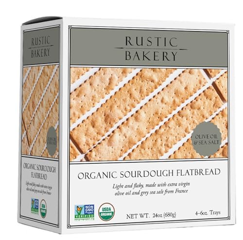 Rustic Bakery Handmade Sourdough Flatbread - Olive Oil & Sel