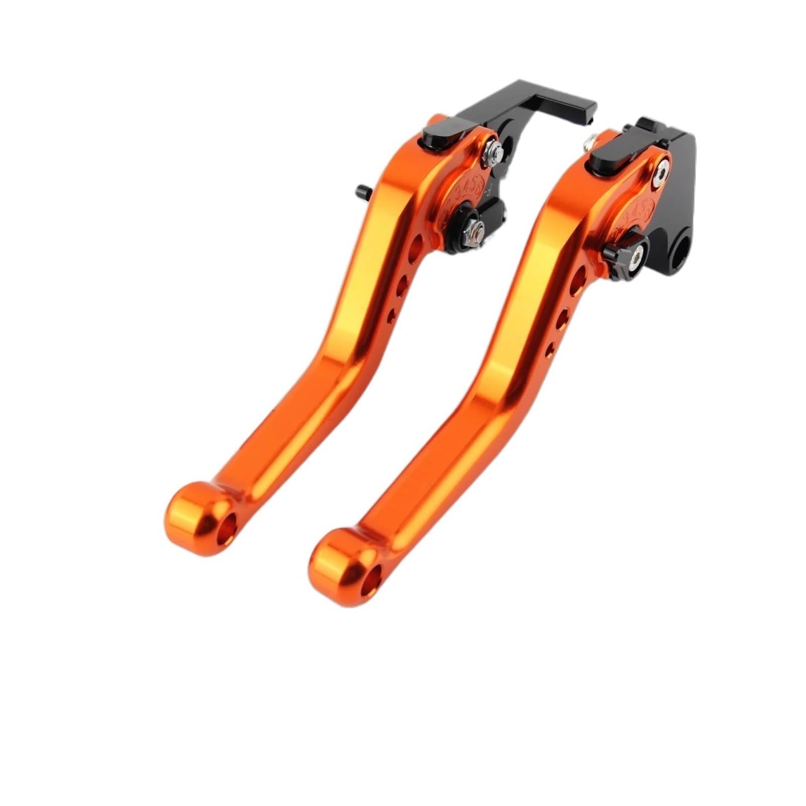 JWQEBNS Motorcycle Brake Clutch Levers for Buell XB12R XB12Ss XB12Scg Ulysses XB12XT XB12X 2003-2009 Motorcycle Accessories Short Brake Clutch Lever Handles(Orange)