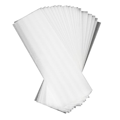 Miniatura 4 de FRCOLOR 90 piezas reutilizables de espuma para el cabello, tinte para el cabello, hojas de coloración para el cabello, tiras resaltadoras para