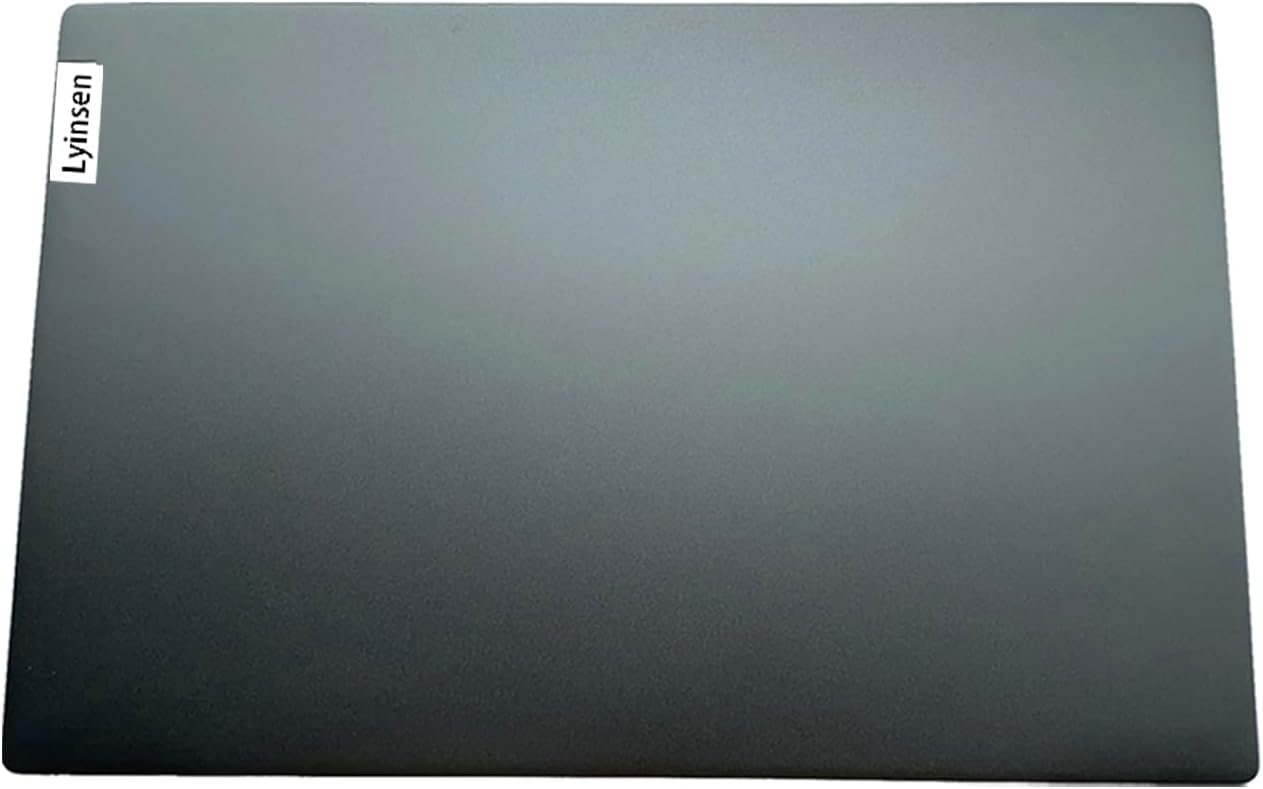 Replacement 15.6" Laptop LCD Cover Back Rear Top Lid with Hinges and Wireless Antenna for Lenovo ideapad 5-15IIL05 81YK 5-15ARE05 81YQ 5-15ITL05 82FG 5-15ALC05 82LN 5CB0X56073 AM1K7000310 Grey