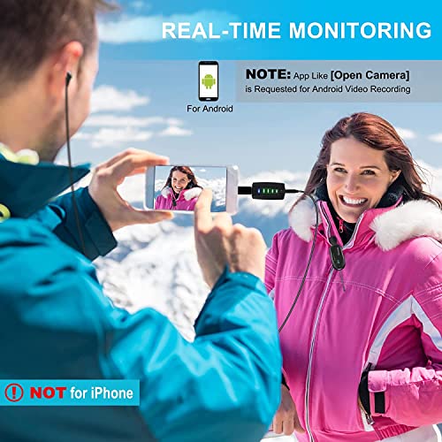 Alvoxcon Wireless Lapel Microphone For Computer Usb Dual Lavalier Mic System For Android,Pc,Laptop,Speaker,Podcasting,Vlog,Youtube,Conference,Vocal Recording,Gaming(With Monitor Jack)…… #TOP5