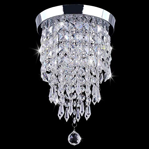 Image of 2 watts Chandelier /Ceiling with Led Light, Yellow And White, Pencil Shape-Crystal