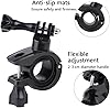 Ginddy Support de Guidon pour Caméra d'action,Alliage D'aluminium 20-36 mm Réglable Compatible avec Adaptateur de Vélo/Moto Stabilisateur pour Terrains Accidentés #4