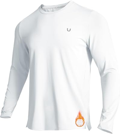 NORTHYARD Mens Running Shirt Thermal Long Sleeve Base Layer Fleece Lined Cold Weather Winter Gear Workout Athletic Gym