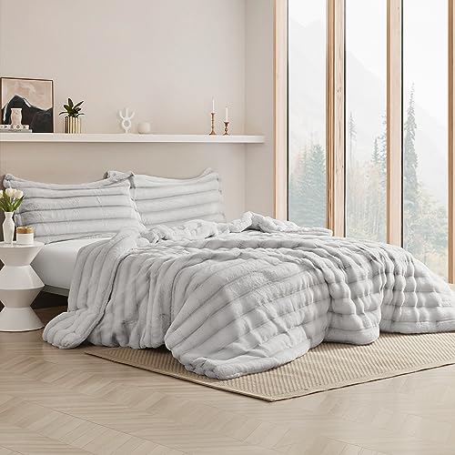Byourbed Jelly Rolls Chunky Bunny - Coma Inducer® Oversized King Comforter - Snowy Black