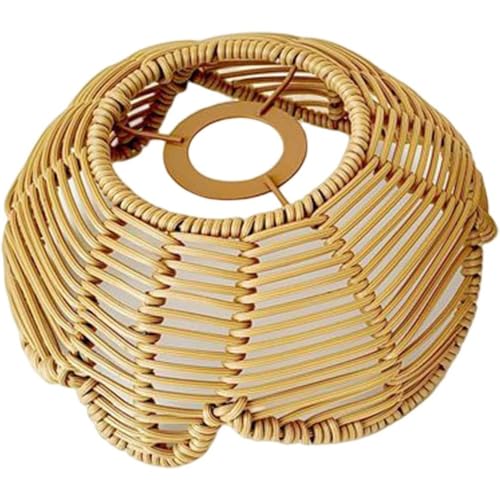 Tubayia Lámpara de techo tejida a mano, hecha a mano, moderna, lámpara de techo, lámpara colgante para casa de té, restaurante