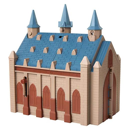 Harry Potter lekset, Hogwarts stor hall, med 4 tecken och tillbehör, perfekt för att återskapa scener