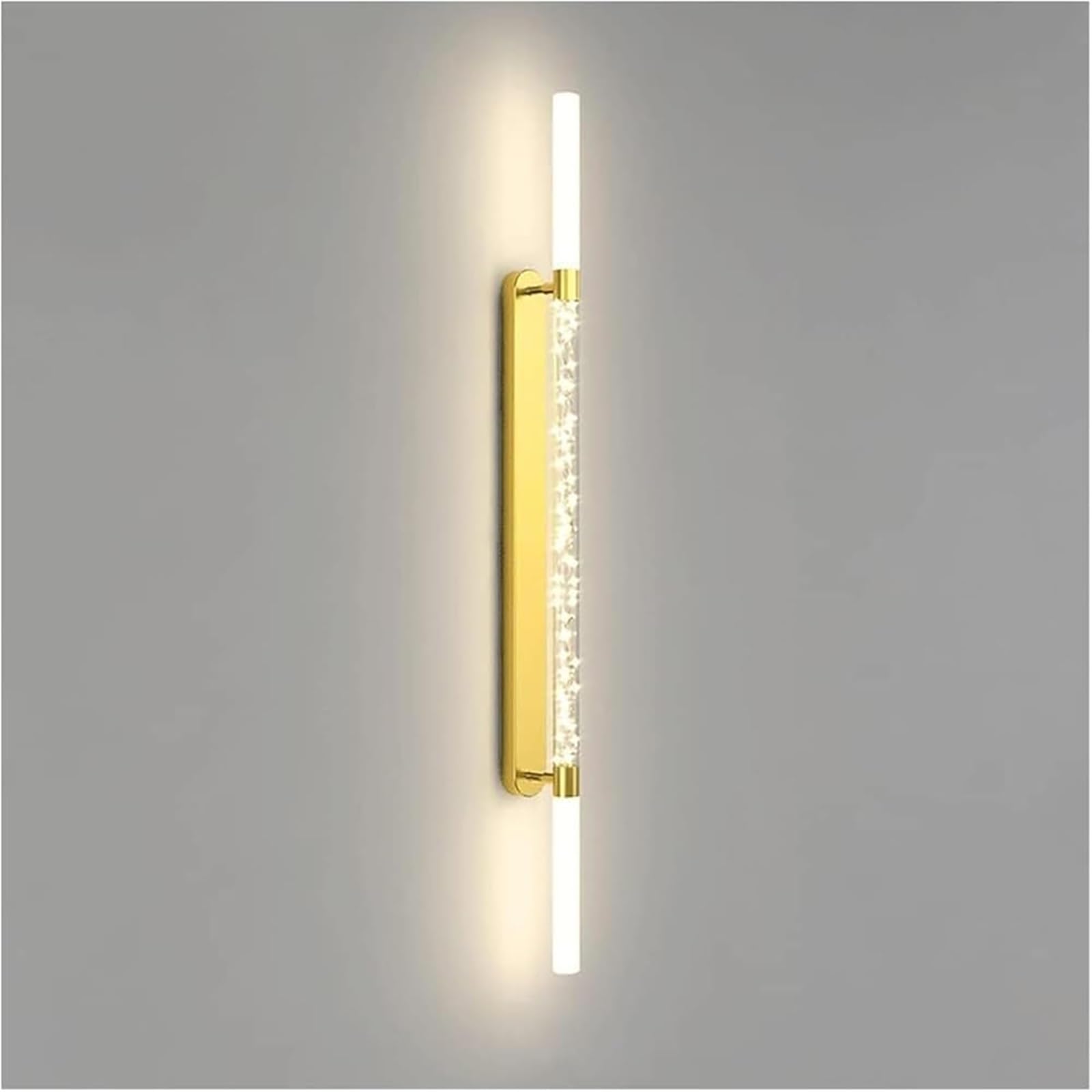 SXSCARKX Wall Lamp Long Tube LED Linear Strip Sconce Gypsophila Lights Bedside Reading with Corridor Stairs Home Decor Wash Light for Kitchen Island