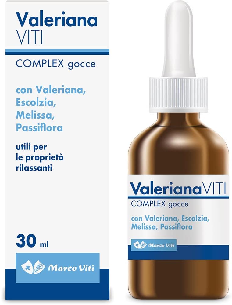 Marco Viti Valeriana Viti Complex Gocce Integratore 30 ml